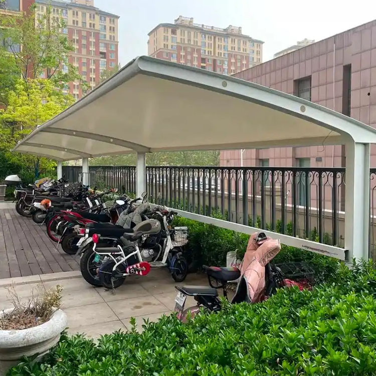 海阳市膜结构电动车棚