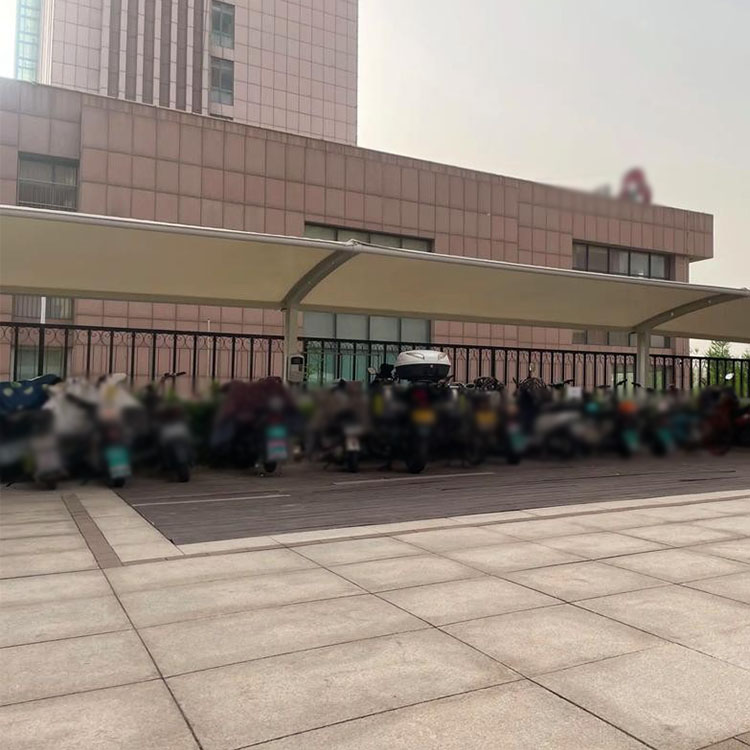 海阳市膜结构电动车棚